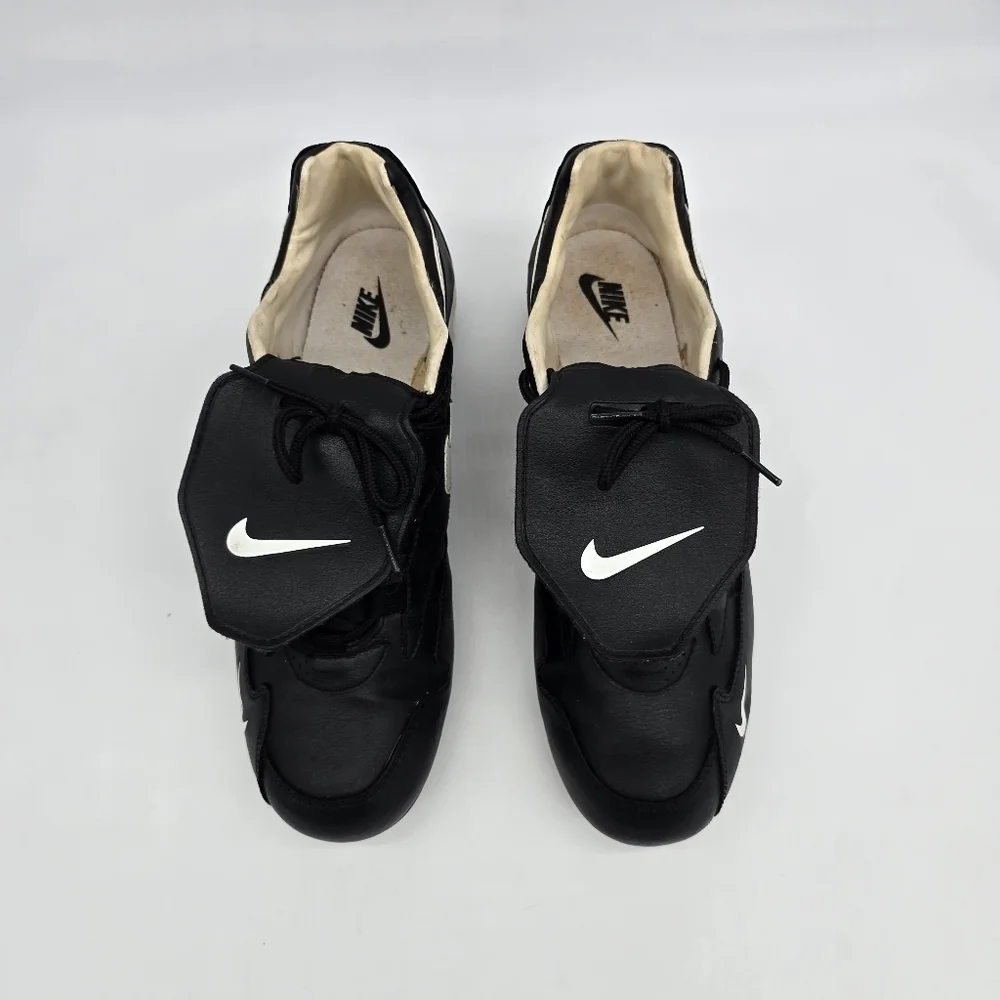 Nike Shoes Men's 14 Baseball Metal Cleats Leather Flap Tongue